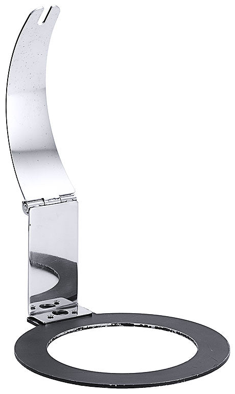 Metallhalterung für Gastronomiebedarf.