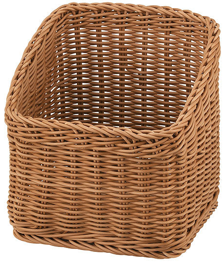 Geflochtener Korb für Gastronomiebedarf.