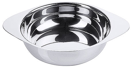 Edelstahl-Schüssel für Gastronomiebedarf.