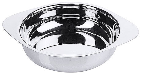 Edelstahl-Schüssel für Gastronomiebedarf.