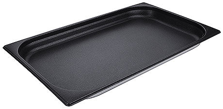 Schwarze GN-Behälter für Gastronomie.