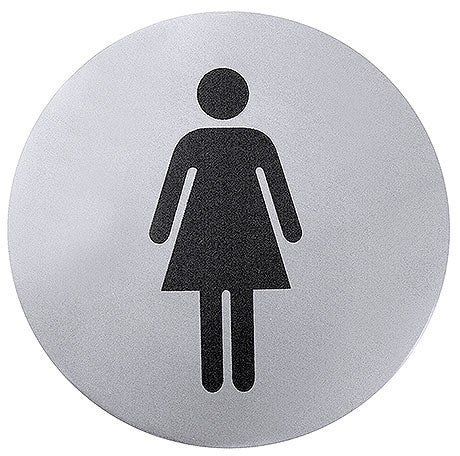 Symbol für Damen-Toilette.