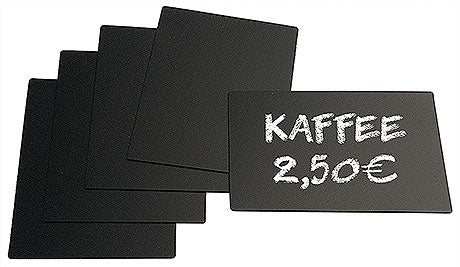 Tafeln mit "Kaffee 2,50€" Beschriftung.