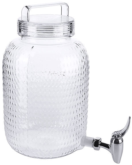 Glasgetränkespender mit Zapfhahn.