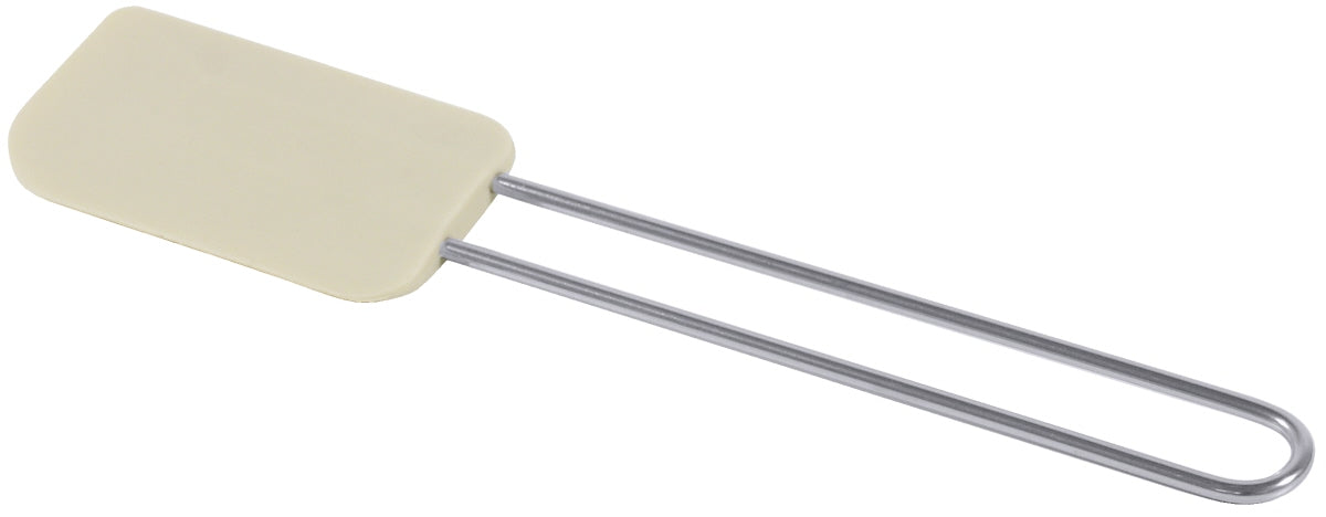 Flacher Pfannenwender mit Metallgriff