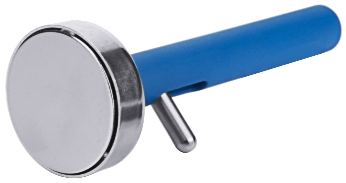 Fleischklopfer mit blauem Griff
