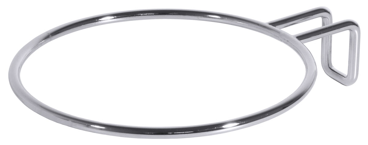 Runder Metallhalter für Gastronomie.
