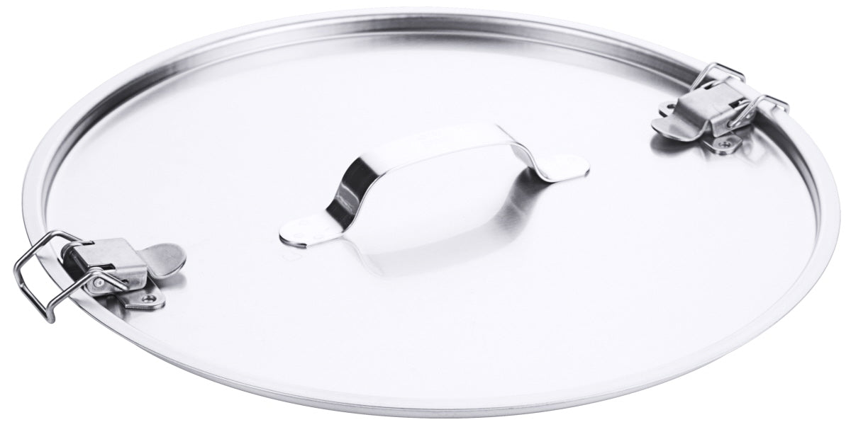 Transparenter Buffetdeckel mit Klammern