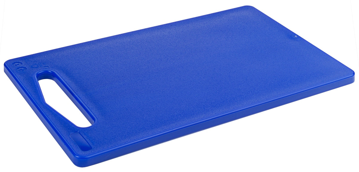 Blaue Kunststoff-Schneidplatte mit Griff