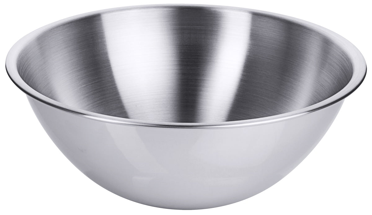 Edelstahl-Schüssel für Gastronomiebedarf.