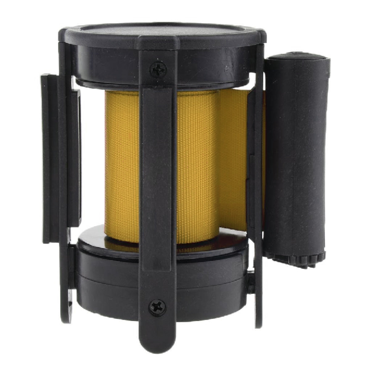 Kaffeemaschinenfilter mit Halterung.