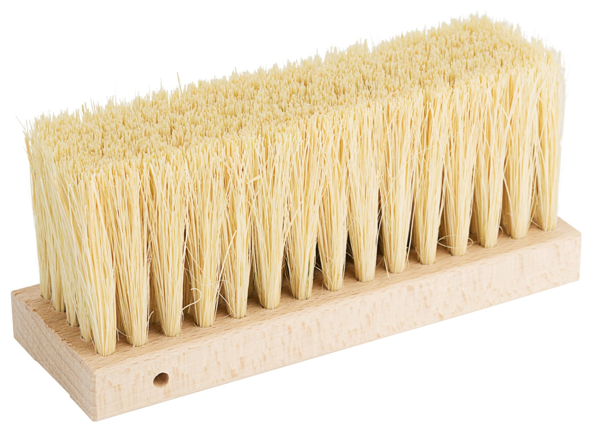 Holzbürste mit Naturborsten.