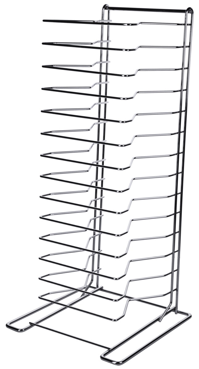 Metall-Gestell für Tabletts.