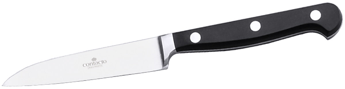 Küchenmesser mit schwarzem Griff.