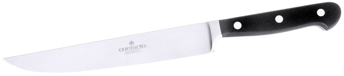 Küchenmesser mit schwarzem Griff.