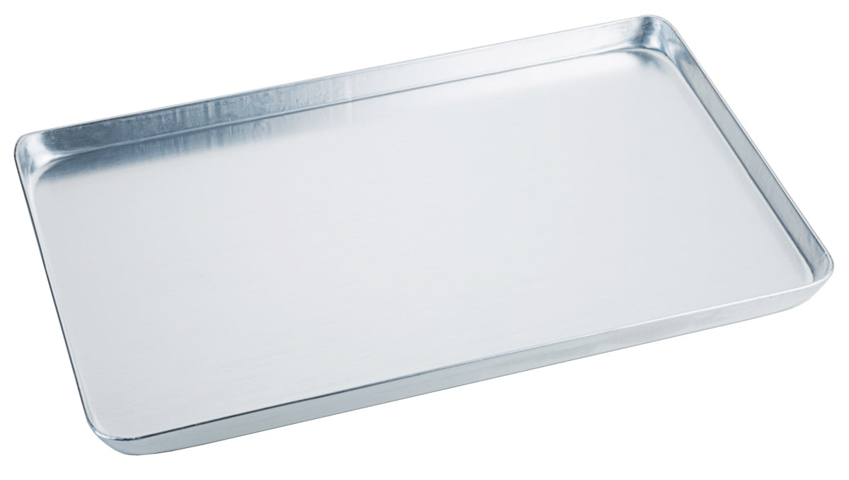 Metalltablett für Gastronomiebedarf.