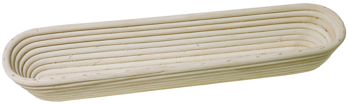 Ovaler Teiggärkorb aus Rattan