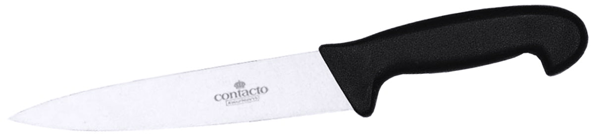 Küchenmesser mit schwarzem Griff.