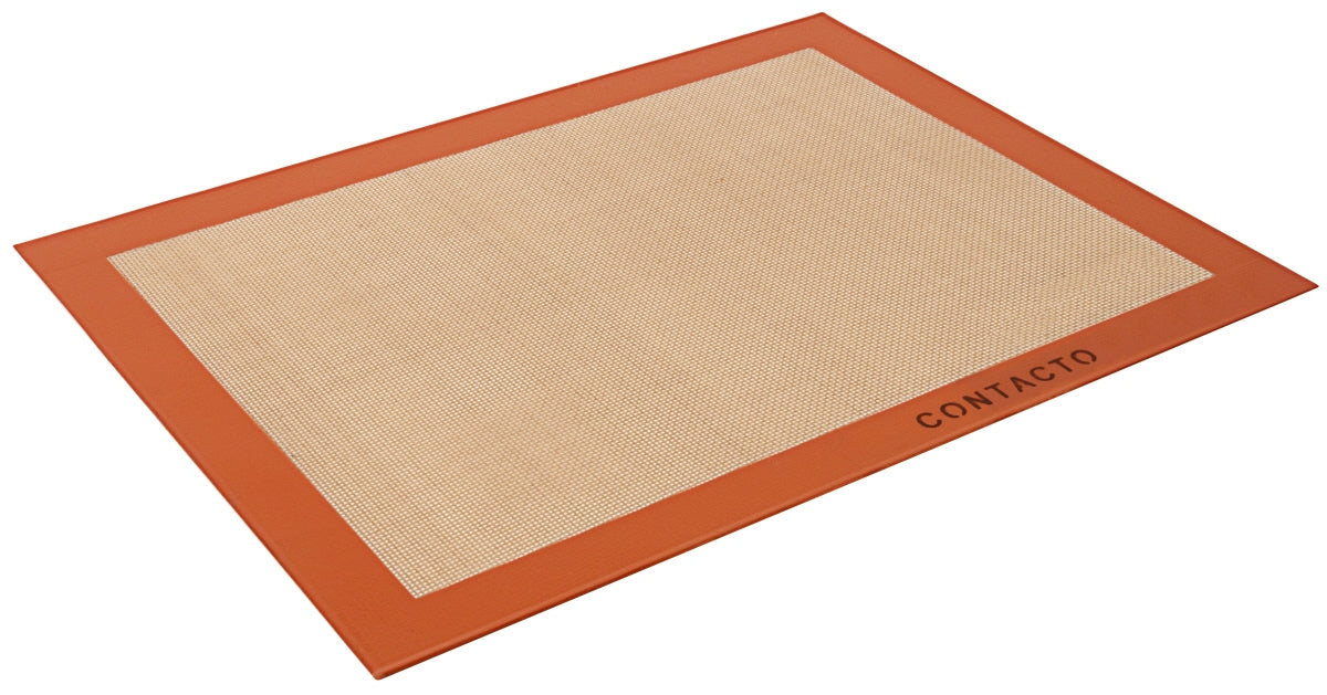Backmatte mit orangefarbenem Rand