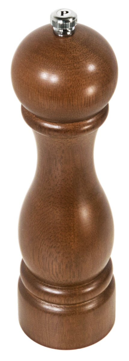 Holz-Pfeffermühle für Gastronomiebedarf.