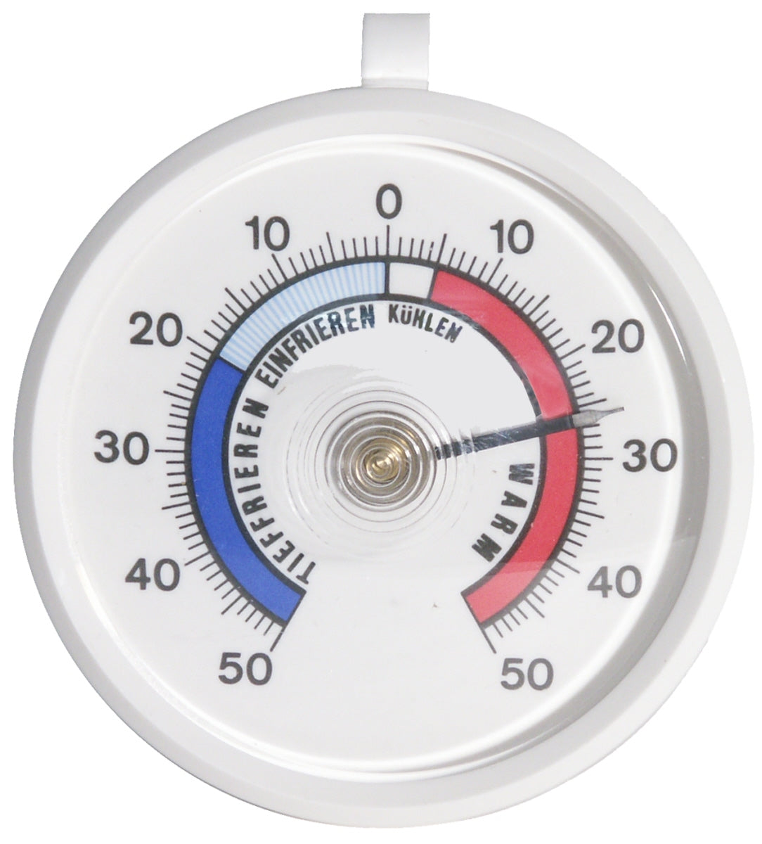 Thermometer mit Temperaturanzeige.