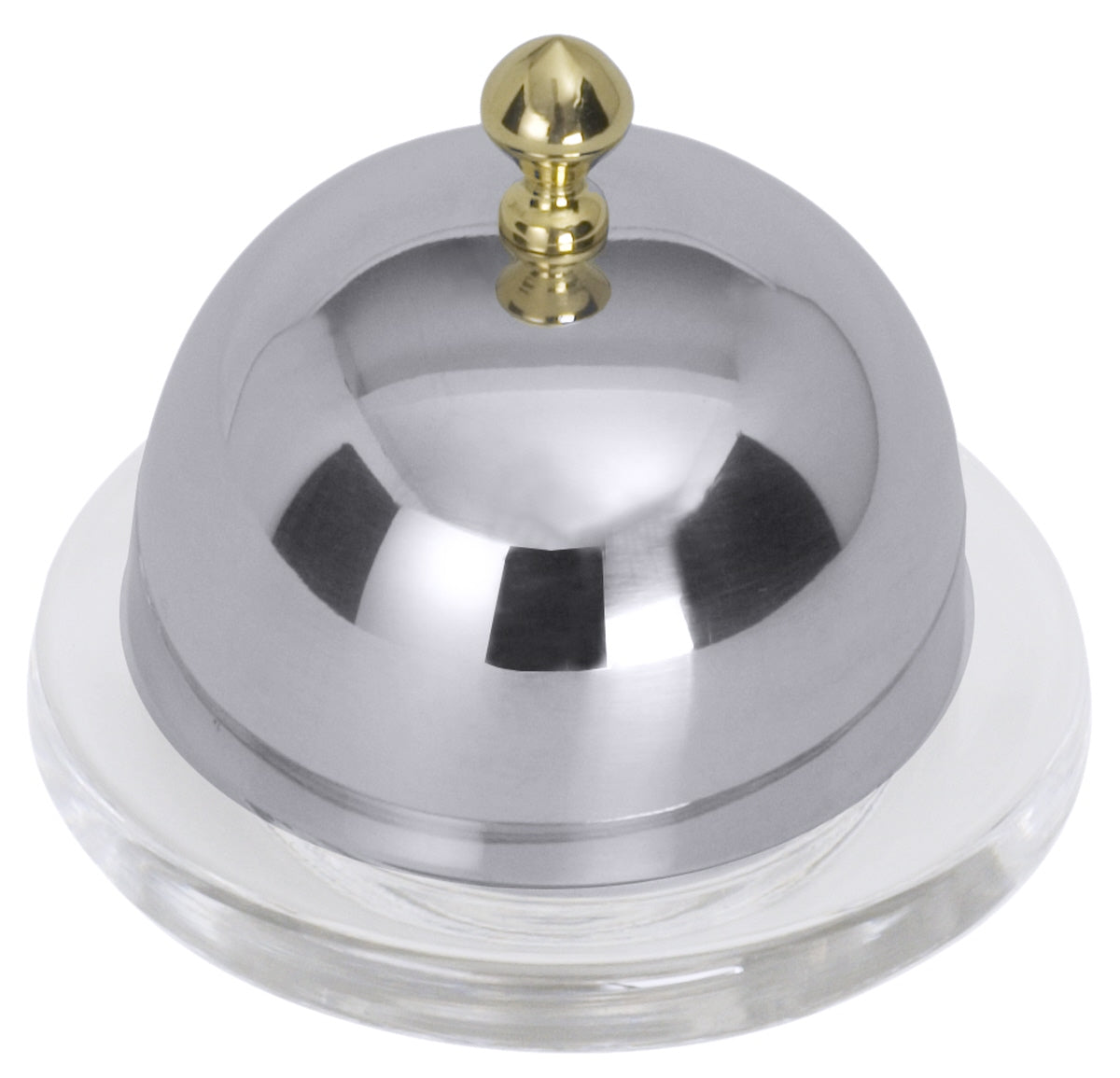 Glocke mit goldener Spitze.