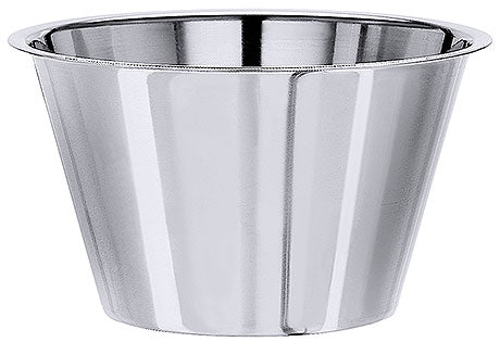 Edelstahl-Schüssel für Gastronomiebedarf.