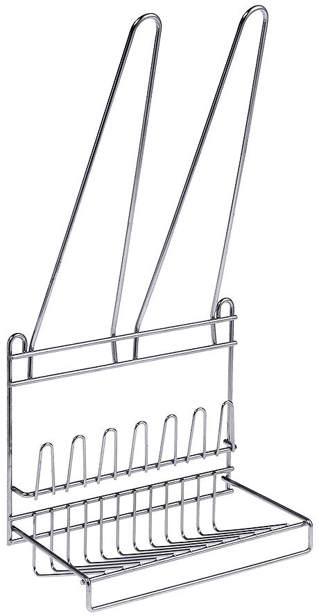 Toastbrot-Halter aus Metall.