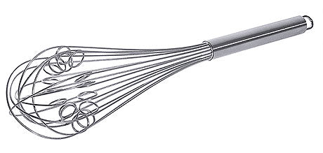 Schneebesen aus Edelstahl für Gastronomie.