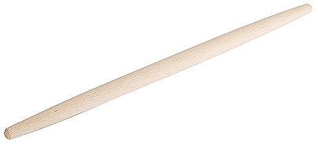 Holz-Nudelholz ohne Griffe.