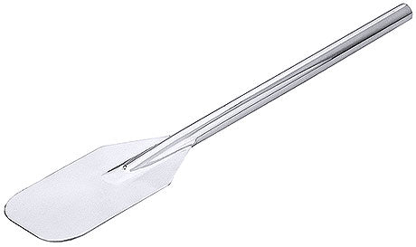 Metallspatel mit langem Griff.