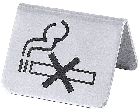 Rauchen verboten Schild aus Metall.