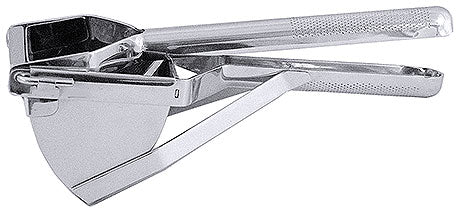 Metallische Kartoffelpresse für Gastronomie.
