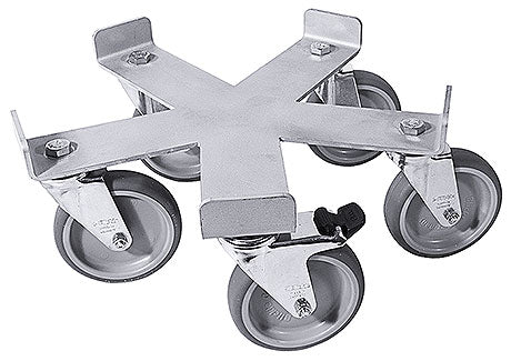 Transportroller mit vier Rädern.