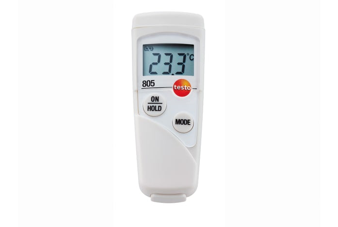 Digitales Thermometer mit Temperaturanzeige.