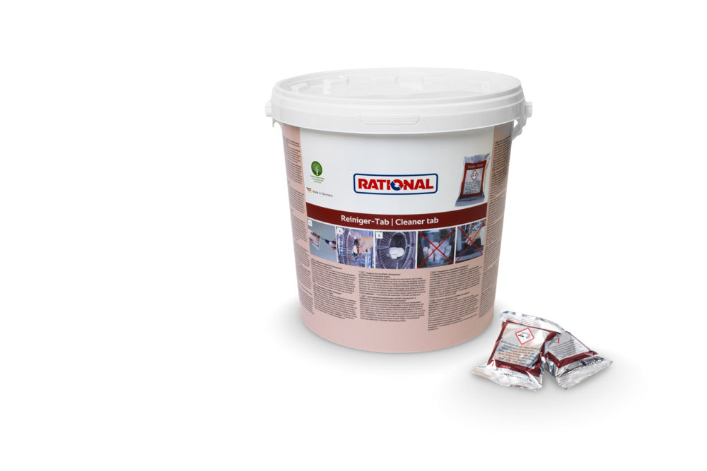 Reinigungstabletten-Eimer für Gastronomiegeräte.