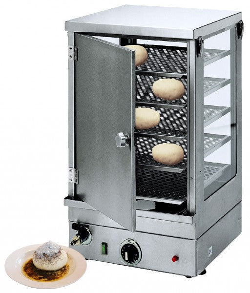 Dampfer für Brötchen und Speisen.