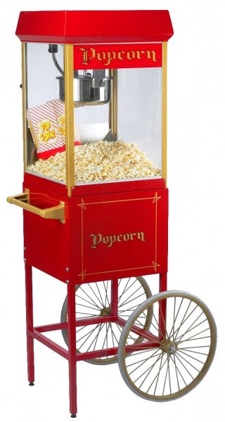 Popcornmaschine für Gastronomiebedarf.