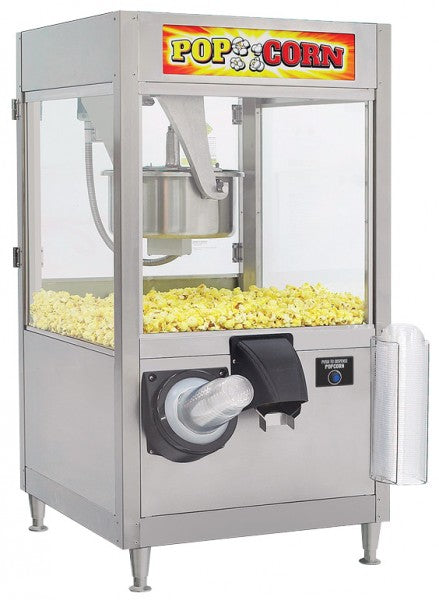 Popcornmaschine für Gastronomiebedarf.