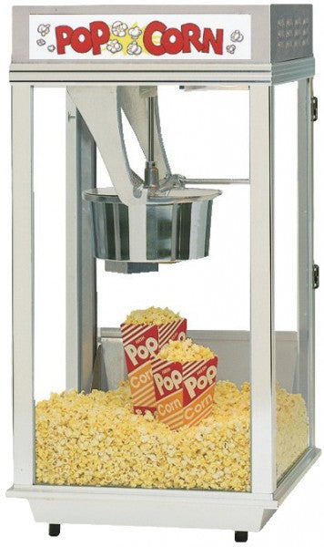Popcornmaschine für Gastronomiebedarf.