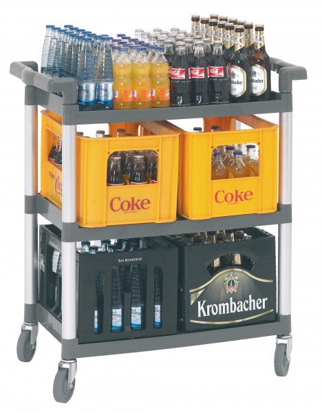 Getränkewagen für Gastronomiebedarf.