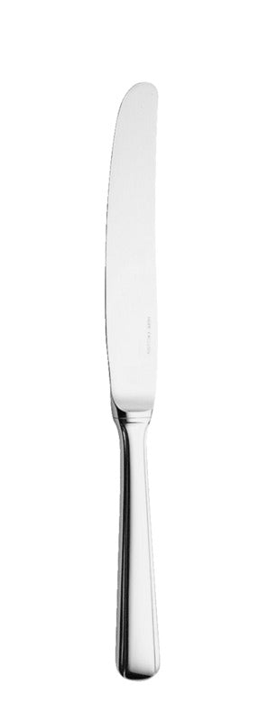 Silbernes Buttermesser aus Edelstahl.
