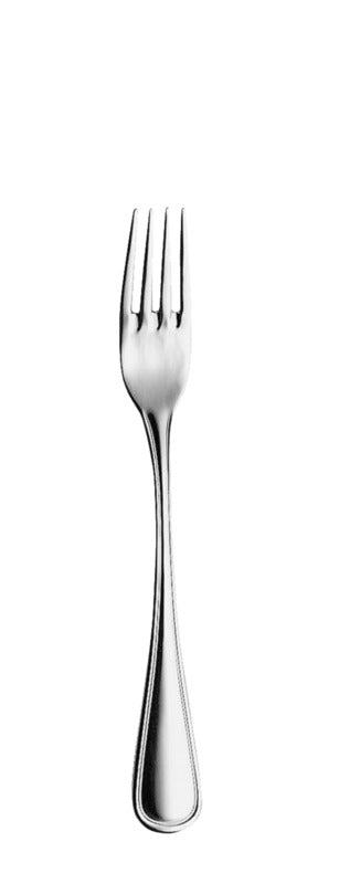Edelstahlgabel für Gastronomiebedarf.