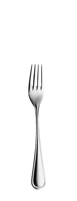 Edelstahlgabel für Gastronomiebedarf.