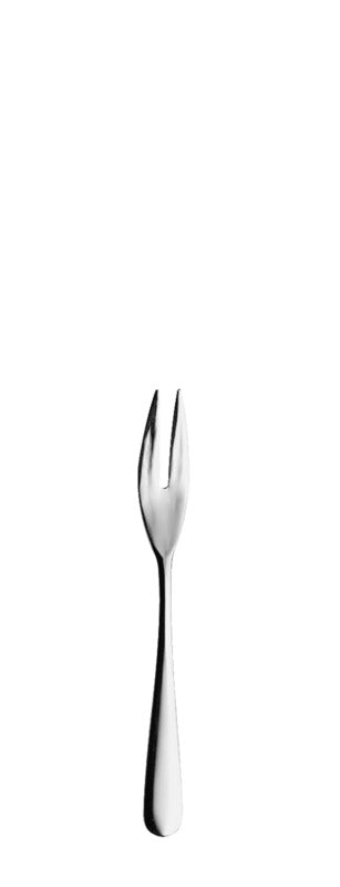 Edelstahlgabel für Gastronomiebedarf.