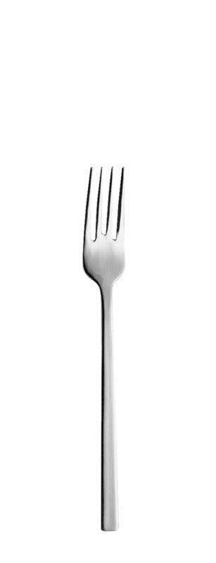 Edelstahlgabel für Gastronomiebedarf.