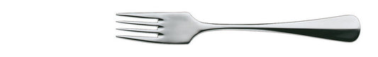 Edelstahlgabel für Gastronomiebedarf.
