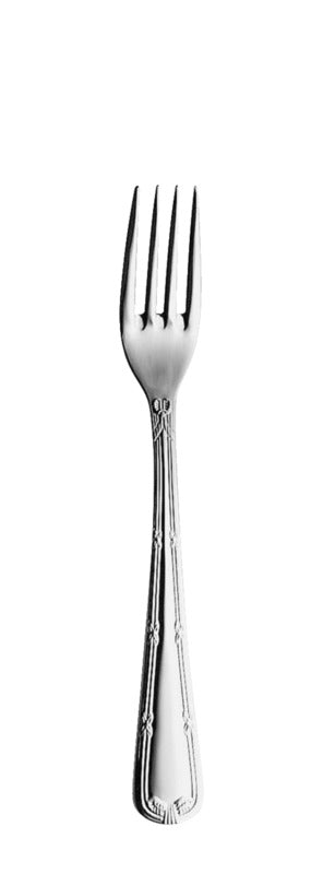 Edelstahlgabel für Gastronomiebedarf.
