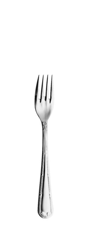 Edelstahlgabel für Gastronomiebedarf.