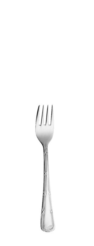 Edelstahlgabel für Gastronomiebedarf.